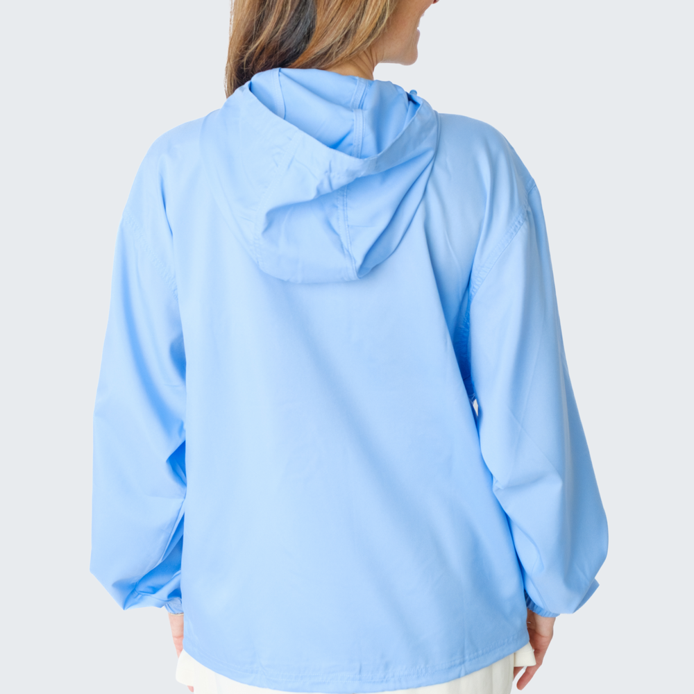 Womens Relay Jacket in Sky Blue
