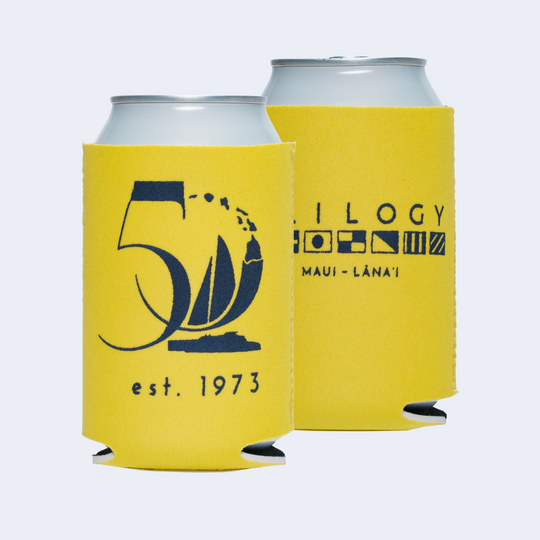Koozie 50th AnniverSary Collapsible Drink Cooler Sleeve