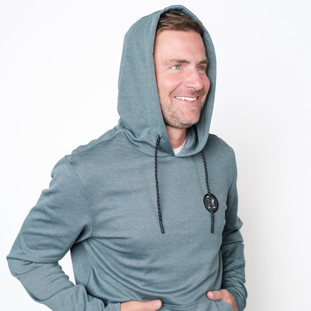 Mens Dawn Patrol Hoodie in Sage