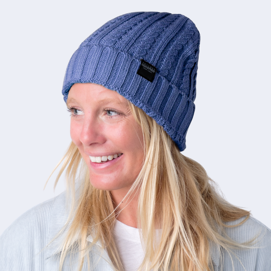 Maui Winter Beanie in Khaki