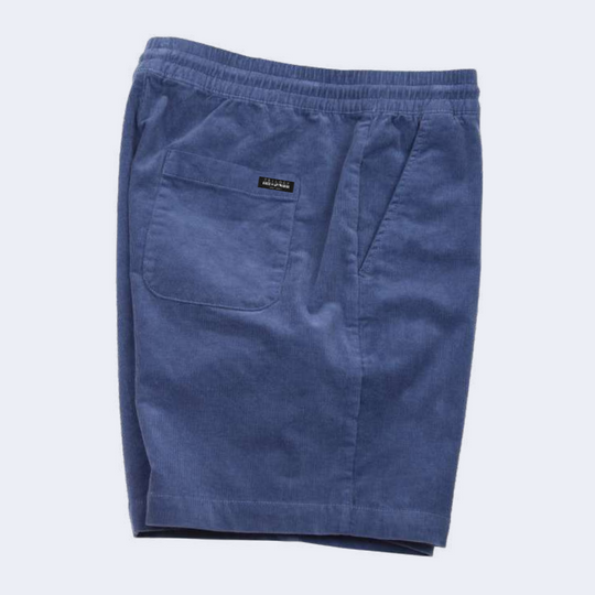 Mens Latitude Shorts in Blue Corduroy