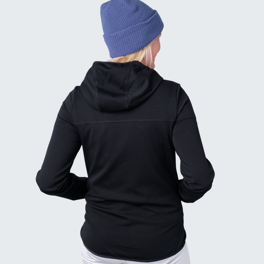 Nina Hoodie Jacket in Black