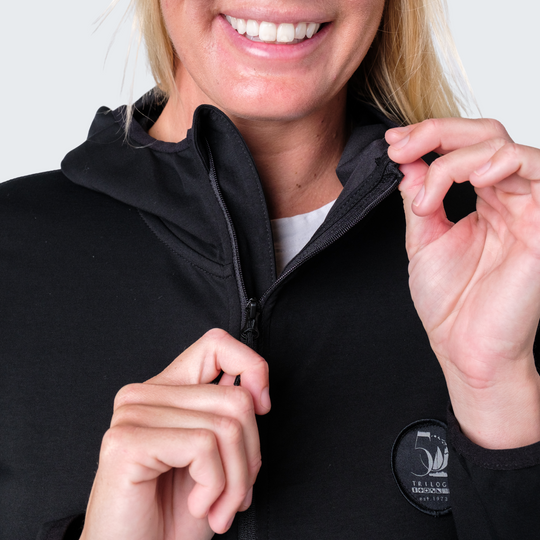Nina Hoodie Jacket in Black