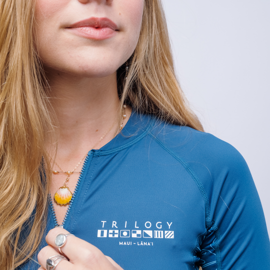 Bermuda Rashguard in Blue