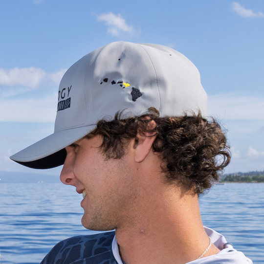 Trilogy Flexfit Hat in Light Gray