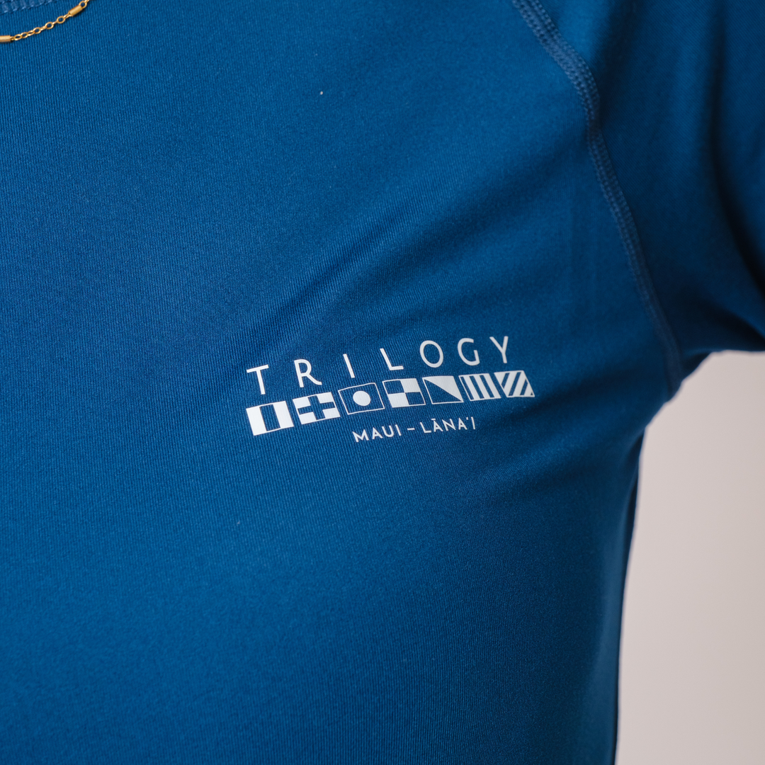 Hampton Long Sleeve Shirt in Dark Blue