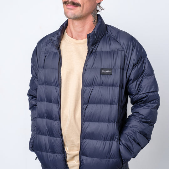 Longitude Puffer Jacket in Navy