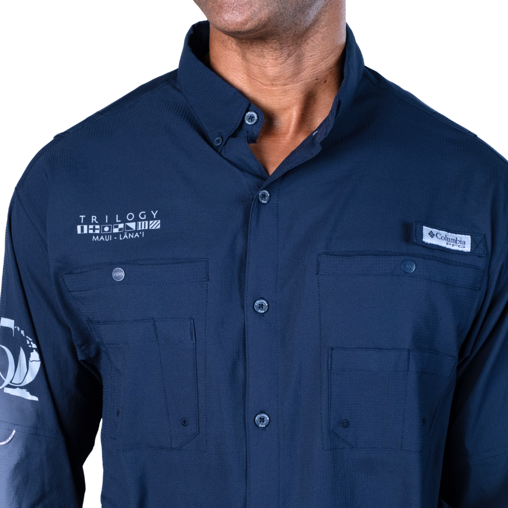 Mens Columbia Long Sleeve UPF Shirt Trilogy Excursions Mens Columbia Long Sleeve UPF Shirt Trilogy Excursions