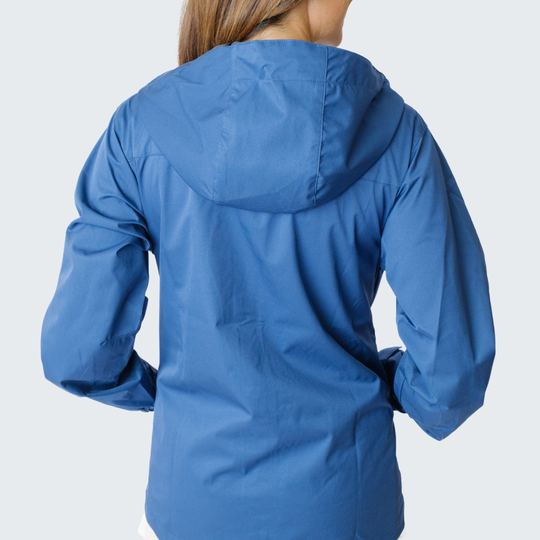 Tina Rain Jacket in Navy Blue