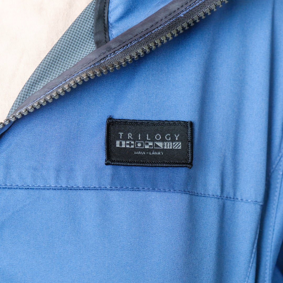 Tina Rain Jacket in Navy Blue