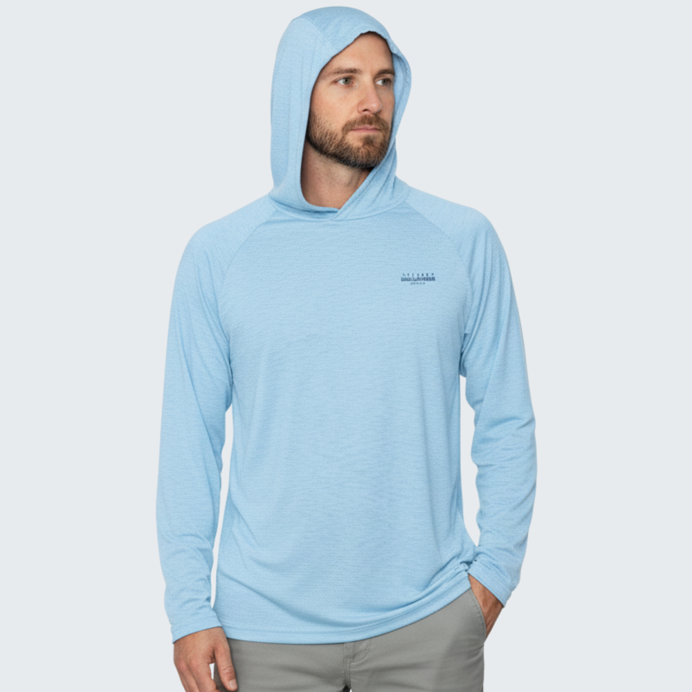 Trades Hoodie in Light Blue