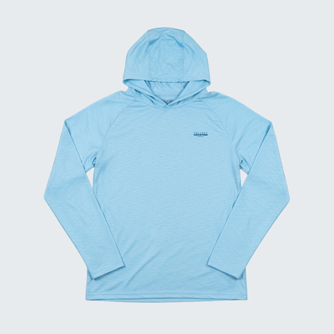 Trades Hoodie in Light Blue