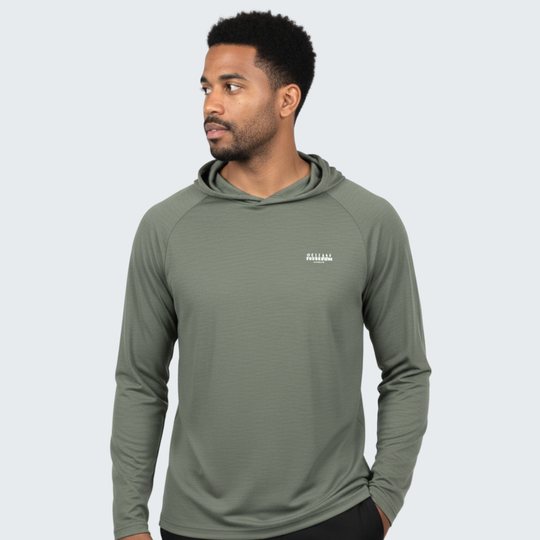 Trades Hoodie in Moss Green