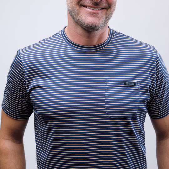 Mens Adler SS Shirt in Navy