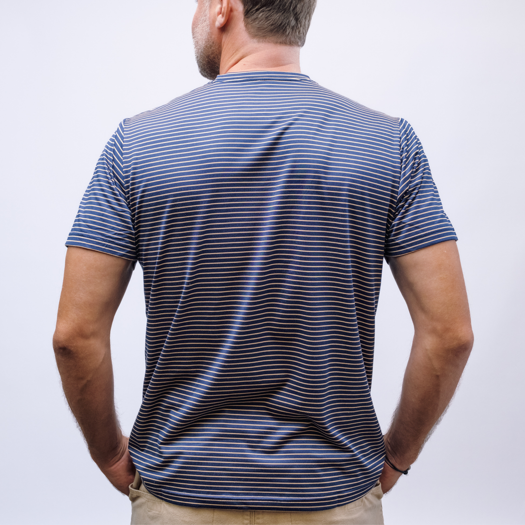 Mens Adler SS Shirt in Navy