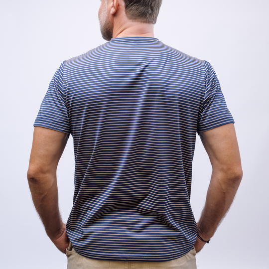 Mens Adler SS Shirt in Navy