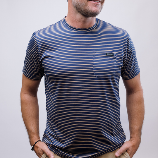 Mens Adler SS Shirt in Navy