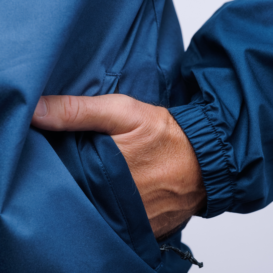 Mens Seascape Rain Jacket in Navy