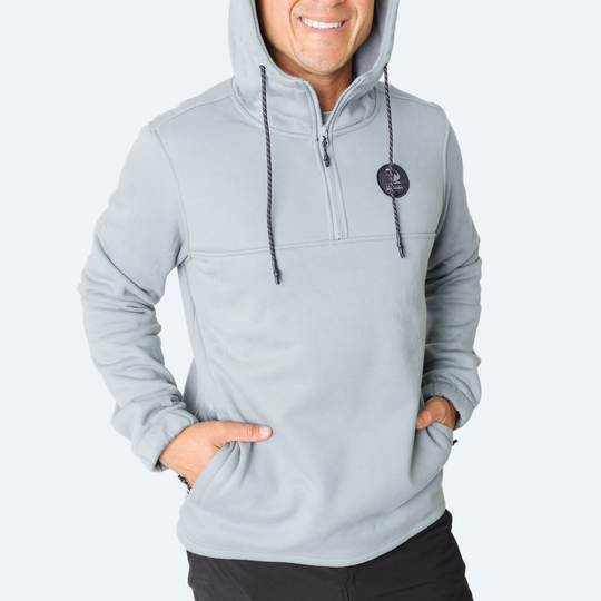 Paxton Hoodie in Light Gray