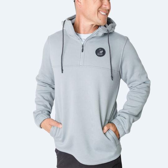Paxton Hoodie in Light Gray