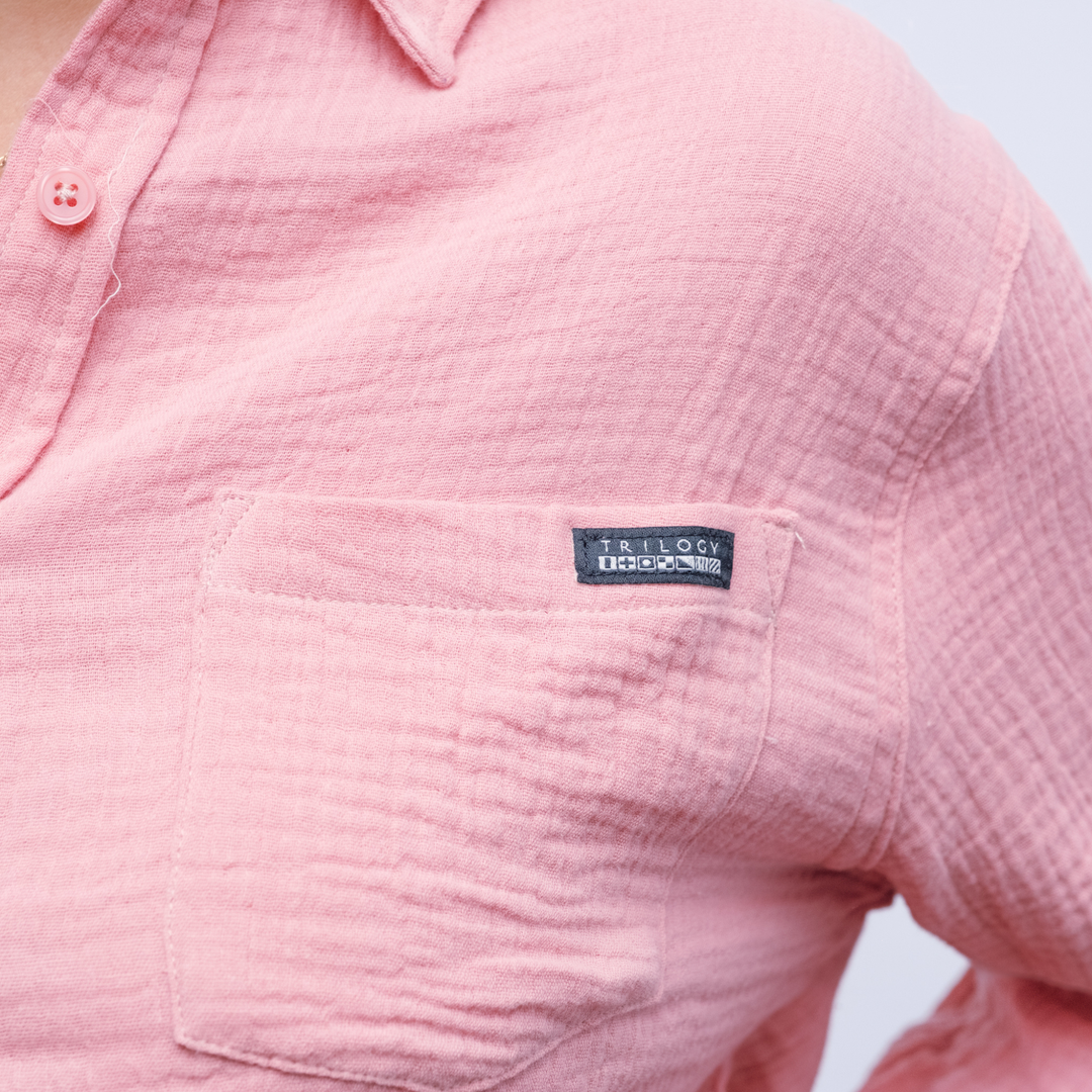 Willow Long Sleeve in Dusty Rose