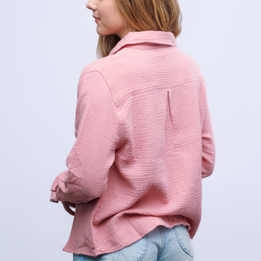 Willow Long Sleeve in Dusty Rose