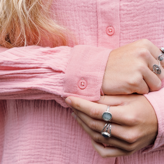 Willow Long Sleeve in Dusty Rose