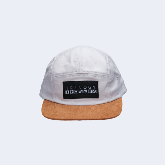 Canvas + Suede Hat in Tan