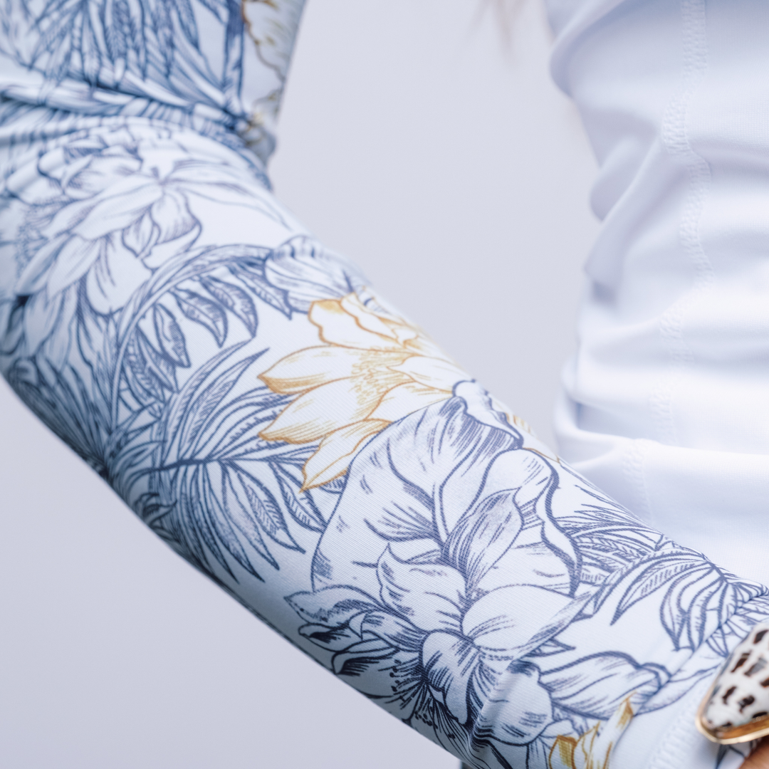 Napali Rash Guard in White