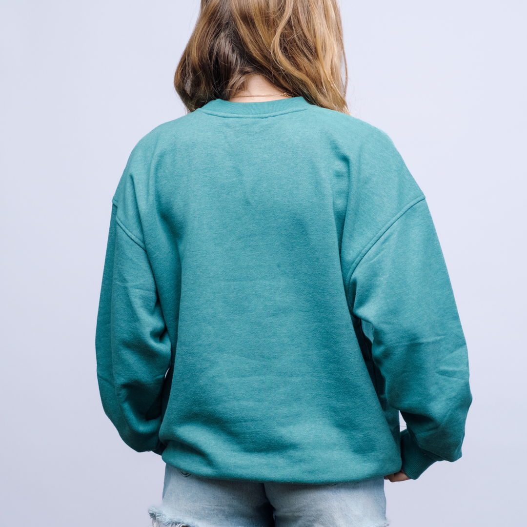 Womens Stride Sweatshirt in Seafoam