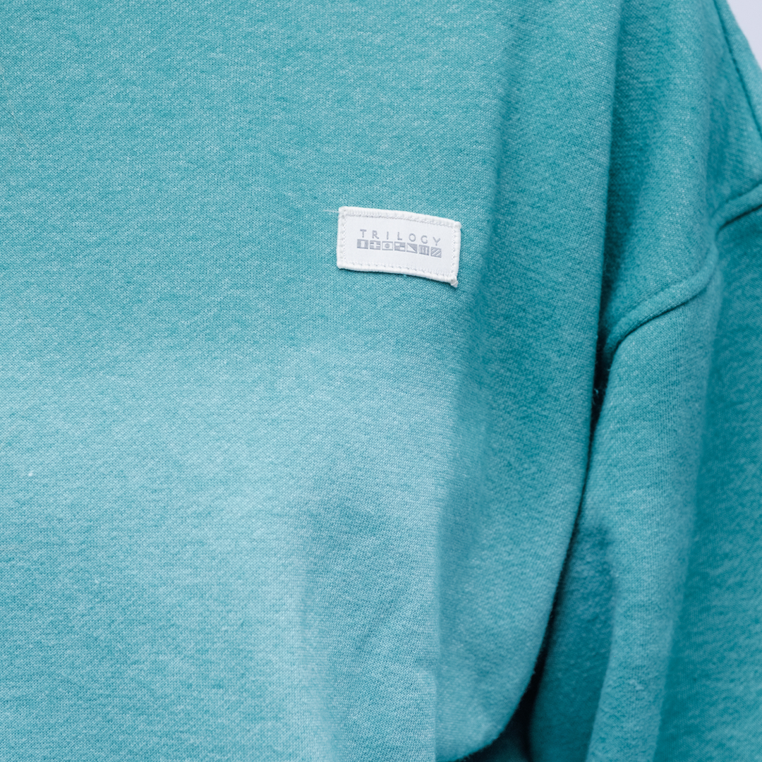 Womens Stride Sweatshirt in Seafoam