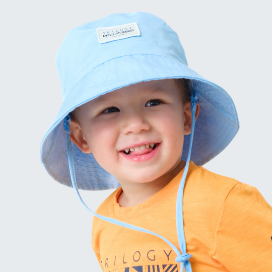 Toddler Watson Bucket Hat in Light Blue