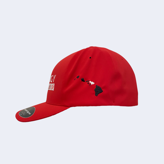 Trilogy Flexfit Hat in Red