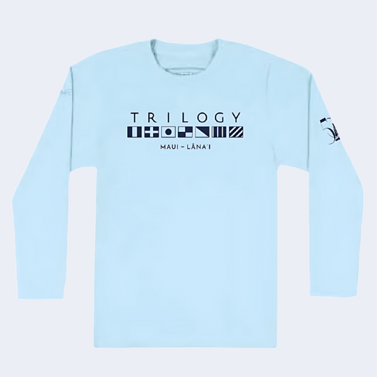 Youths Anetik LS Shirt in Sky Blue